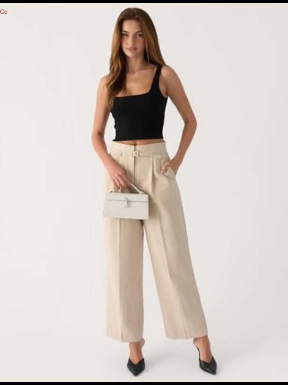 Vegan Leather Clutch Crossbody Bag Top Handle Evening Purse - Picture 6 of 6